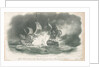 Night action between the 'Leander' 50 guns, and a French three-decker by Nicholas Pocock