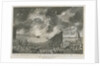 Burning of the arsenal and blowing-up of French ships of war in the harbour of Toulon by Crystal