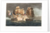 Capture of 'La Gloire', 10 April 1795 by Thomas Whitcombe