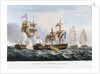Capture of 'La Minerve' off Toulon, 24 June 1795 by Thomas Whitcombe