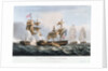 Capture of 'La Minerve' off Toulon, 24 June 1795 by Thomas Whitcombe