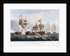 Capture of 'La Minerve' off Toulon, 24 June 1795 by Thomas Whitcombe
