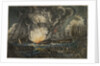 Dreadful Explosion of the Amphion frigate by Unknown