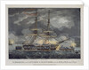 The boarding and capturing of 'L' Avanturier' near the Isle of Bas, 3 August 1798 by William Elmes