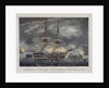 The boarding and capturing of 'L' Avanturier' near the Isle of Bas, 3 August 1798 by William Elmes