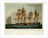 Capture of the 'Furie' & 'Waakzamheid' 23 October 1798 by Thomas Whitcombe