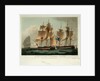 Capture of the 'Furie' & 'Waakzamheid' 23 October 1798 by Thomas Whitcombe