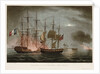 Capture of 'La Desiree',  7 July 1800 by Thomas Whitcombe