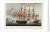 Capture of 'La Chiffonne', 19 August 1801 by Thomas Whitcombe