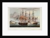 Capture of 'La Chiffonne', 19 August 1801 by Thomas Whitcombe