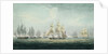 Sir Graham Moore's action, 5 October 1804 by Thomas Whitcombe