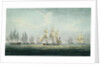 Sir Graham Moore's action, 5 October 1804 by Thomas Whitcombe