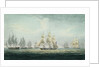 Sir Graham Moore's action, 5 October 1804 by Thomas Whitcombe