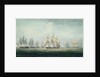 Sir Graham Moore's action, 5 October 1804 by Thomas Whitcombe
