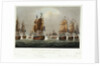 Sir Robert Calder's Action, 22 July 1805 by Thomas Whitcombe