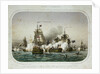 The Battle of Trafalgar, 21 October 1805 by Louis Le Breton