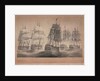 Belleisle' fifteen minutes past noon, October 21 1805, 'Fougeux', 'Belleisle', 'Indomptable', 'Santa Ana' and 'Royal Sovereign by William John Huggins