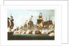 The Battle of Trafalgar, 21 October 1805 by Thomas Whitcombe