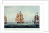 Battle of Trafalgar: 'Euryalus', 'Victory', 'Royal Sovereign' and 'Temeraire' by Thomas Whitcombe