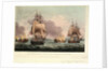 Sir J. T. Duckworth's Action off St. Domingo, 6 February 1806 by Thomas Whitcombe