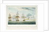 Capture of the 'Pomona' by Anson & Arethusa off Havannah, 23 August 1806 by Thomas Whitcombe