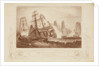 Action between the 'Recruit' and 'D' Haupoult',  15 April 1809 by G.W. Terry