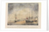 Combat du Grand Port (le 23 Aout 1810) Defaite de l'escadre Anglae par la Divn France compe de la Bellone comdt Duperrey, la Minerve commdt Pre Bouvet, le Ceylan capne Moulac, le Victor capne Moisson by A.J.M. Bazin