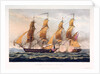 Capture of the 'Argus', 14 August 1813 by Thomas Whitcombe