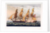 Capture of the 'Argus', 14 August 1813 by Thomas Whitcombe