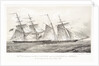 Battle between the Brig Chasseur and the schooner St. Lawrence, off Havanna on the 26th February 1815 by A. Weingartner