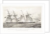 Battle between the Brig Chasseur and the schooner St. Lawrence, off Havanna on the 26th February 1815 by A. Weingartner
