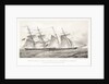 Battle between the Brig Chasseur and the schooner St. Lawrence, off Havanna on the 26th February 1815 by A. Weingartner