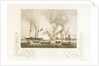 The 'Nemesis' and other boats destroying the Chinese war junks in Anson's Bay, 7 January 1841 by G.W. Terry