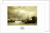 Her Majesty and Prince Albert, Proceeding in the State Barge, to land at the Royal Dock-Yard, Devonport by Nicholas Condy