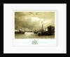 Her Majesty and Prince Albert, Proceeding in the State Barge, to land at the Royal Dock-Yard, Devonport by Nicholas Condy