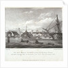 Their Royal Highnesses The Duchess of Kent and The Princess Victoria's approach to the King's stairs at Devonport Dock Yard The 2nd of August, 1833 by P Gauci