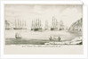 Malta harbour with Admiral Dundas's squadron, May 1853 by G. Muir