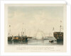 Explosion against the wreck of HMS 'St George', 23 September 1839 by Robert Strickland Thomas