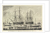 'Racehorse' and 'Carcass' enclosed in the ice, 7 August 1773 by John Lodge