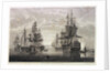 HMS 'Victory', 'Captain', 'Agamemnon', 'Vanguard' & 'Elephant' by Nicholas Pocock