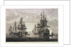HMS 'Victory', 'Captain', 'Agamemnon', 'Vanguard' & 'Elephant' by Nicholas Pocock