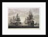 HMS 'Victory', 'Captain', 'Agamemnon', 'Vanguard' & 'Elephant' by Nicholas Pocock