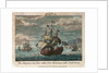 The 'Vengeance' sailing from Martinique with a fresh breeze by T. Stevens