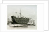 The 'Discovery' convict ship (lying at Deptford), the vessel which accompanied Captain Cook on his last voyage by Edward William Cooke