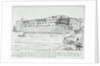 'Temeraire' lying at Rotherhithe by William Beatson