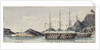Villegagnon', HMS 'Egmont',  HMS 'Narcissus' and 'Corcavada' by T.C.D. Thompson