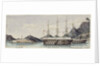 Villegagnon', HMS 'Egmont',  HMS 'Narcissus' and 'Corcavada' by T.C.D. Thompson