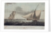 A cutter in chase, off the North Foreland by Thomas Whitcombe