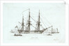 The 'Aurorah' 46 Guns, Portsmouth by Henry Moses