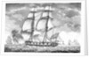 A King's brig in chase of a privateer by William Elmes